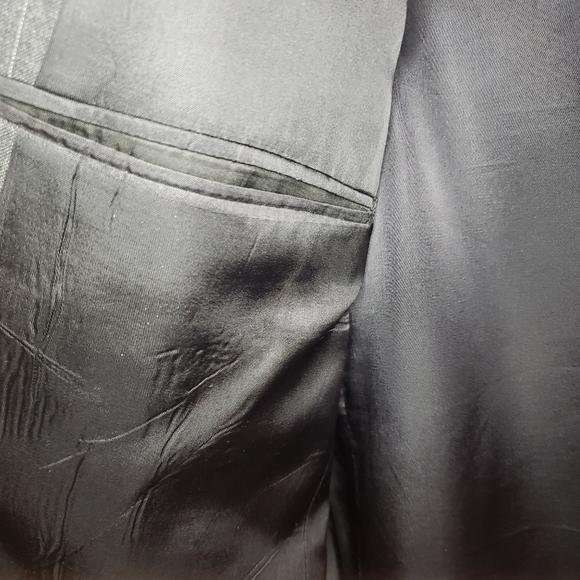 Brooks Brothers Pinstripe 100% Wool Suit Jacket - Picture 6 of 7